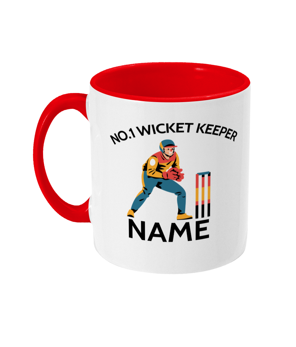 Personalised No.1 Wicket Keeper Mug