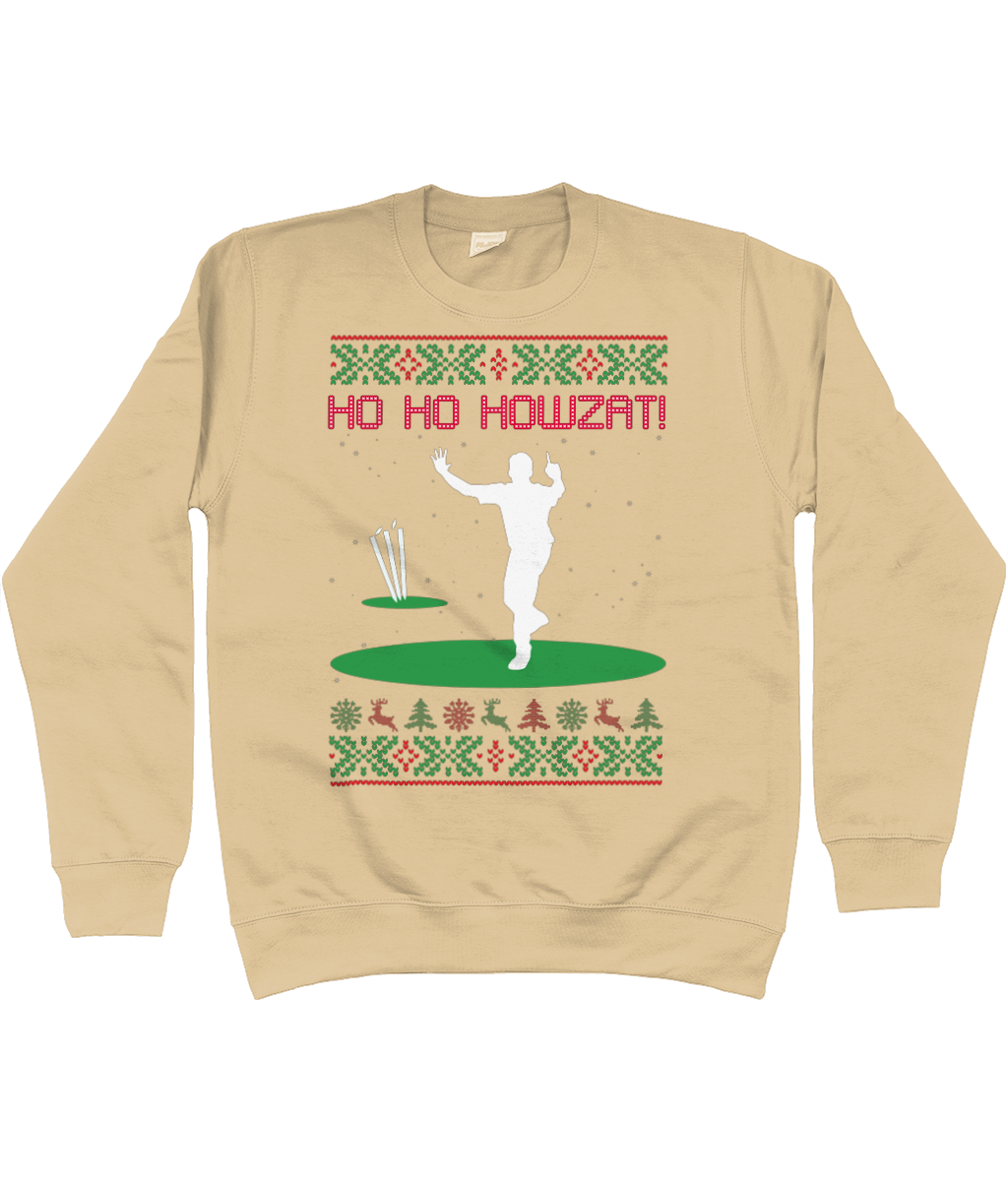 Ho Ho Howzat! Cricket Christmas Sweater | Adults | Unisex