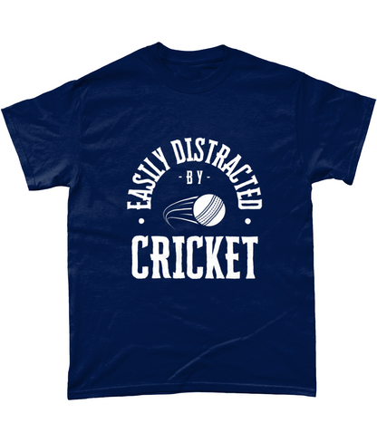 Easily Distracted By Cricket Unisex T-Shirt