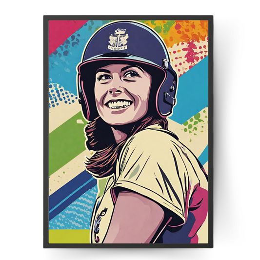 Tammy Beaumont | Pop Art Poster