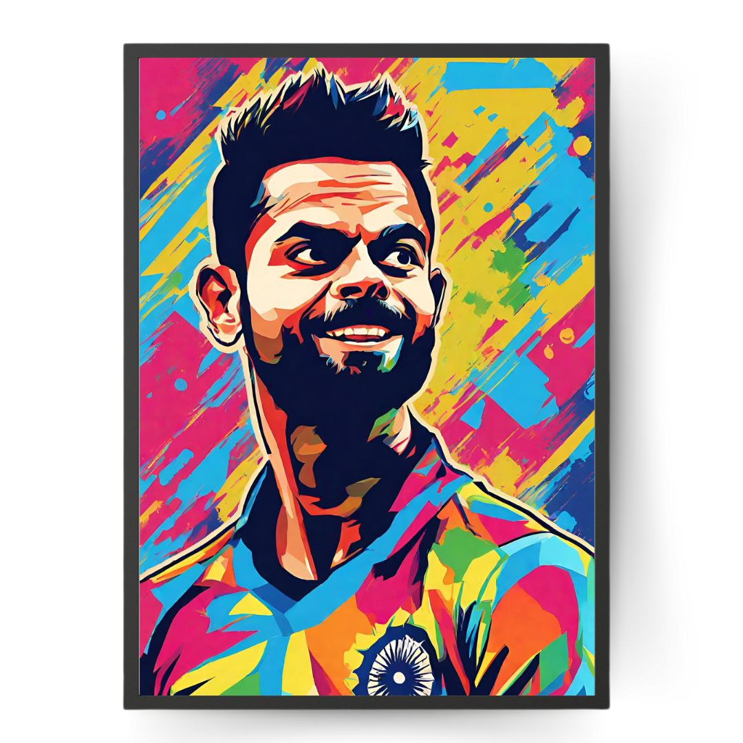 Virat Kohli | Pop Art Poster