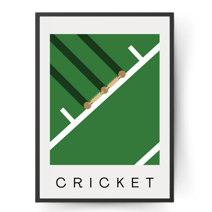 Cricket Contemporary Minimalist Wall Print