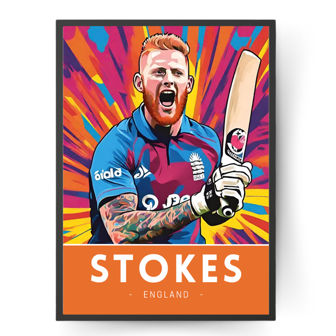 Ben Stokes | Pop Art Poster