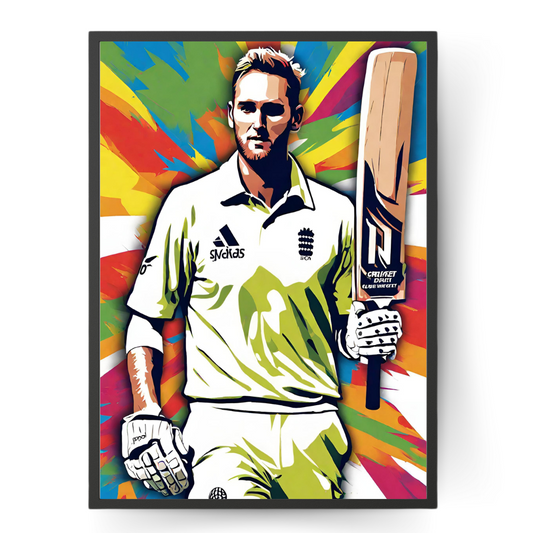 Stuart Broad | Pop Art Poster