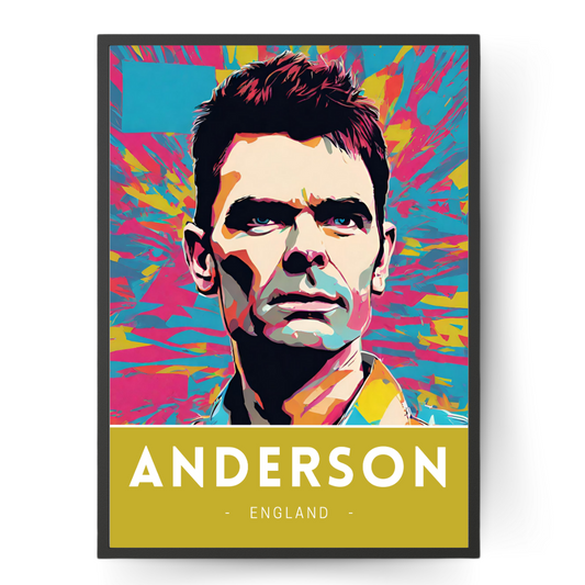 Jimmy Anderson | Pop Art Poster