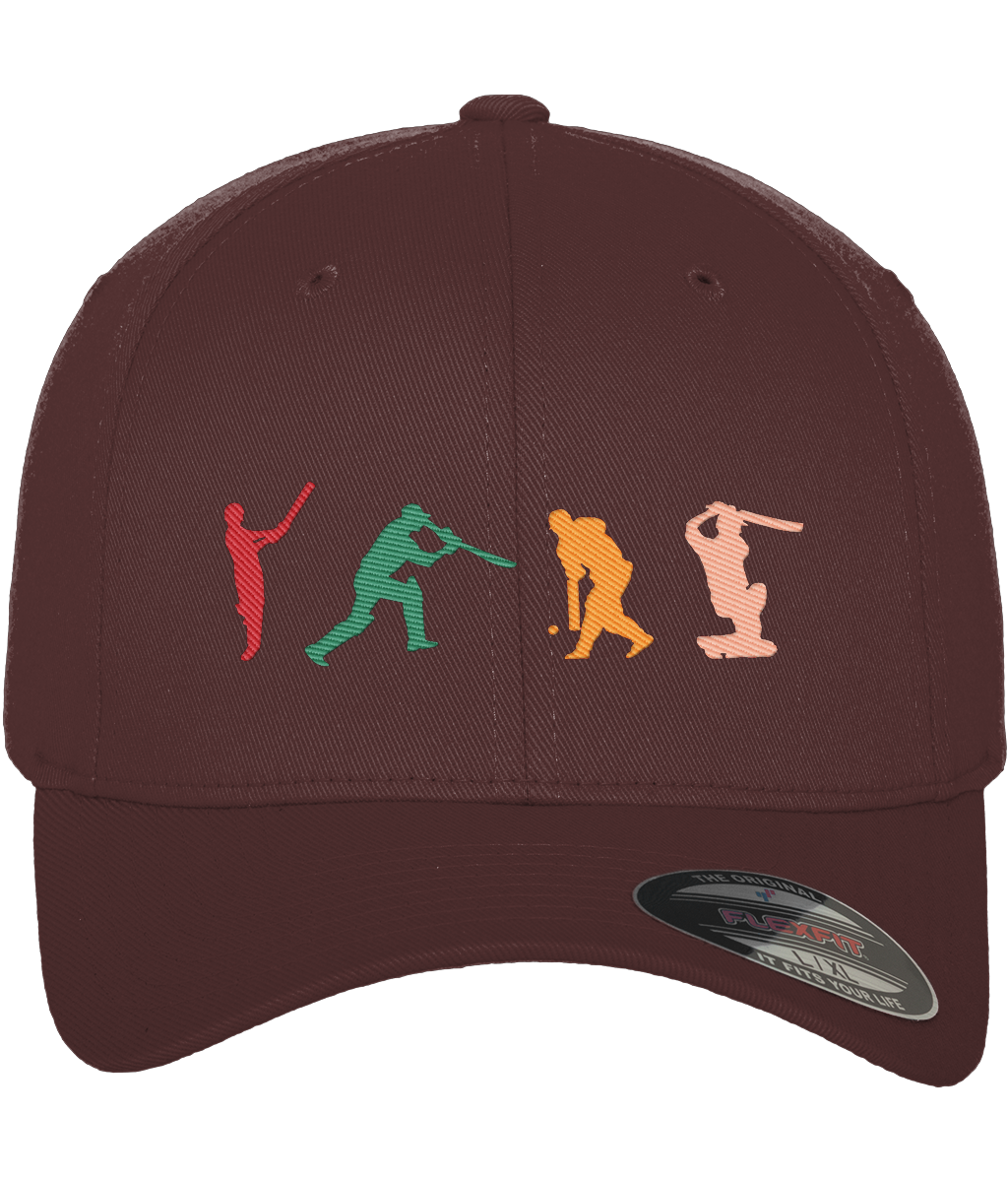 Cricket Batters Fitted Baseball Cap