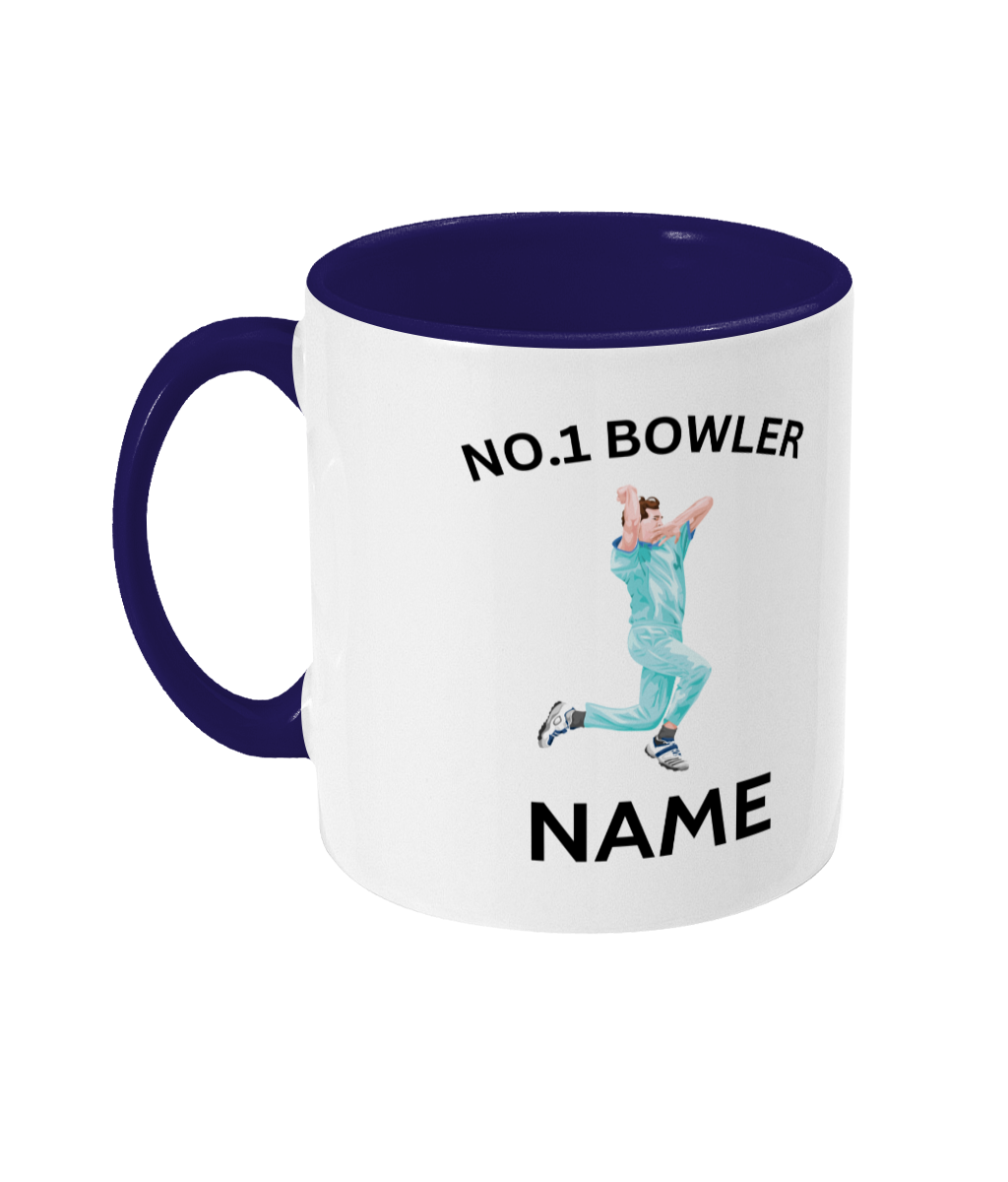 Personalised No.1 Bowler Mug