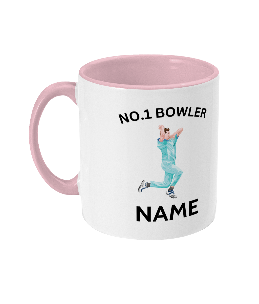 Personalised No.1 Bowler Mug