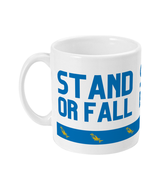 Sussex Stand or Fall White Mug