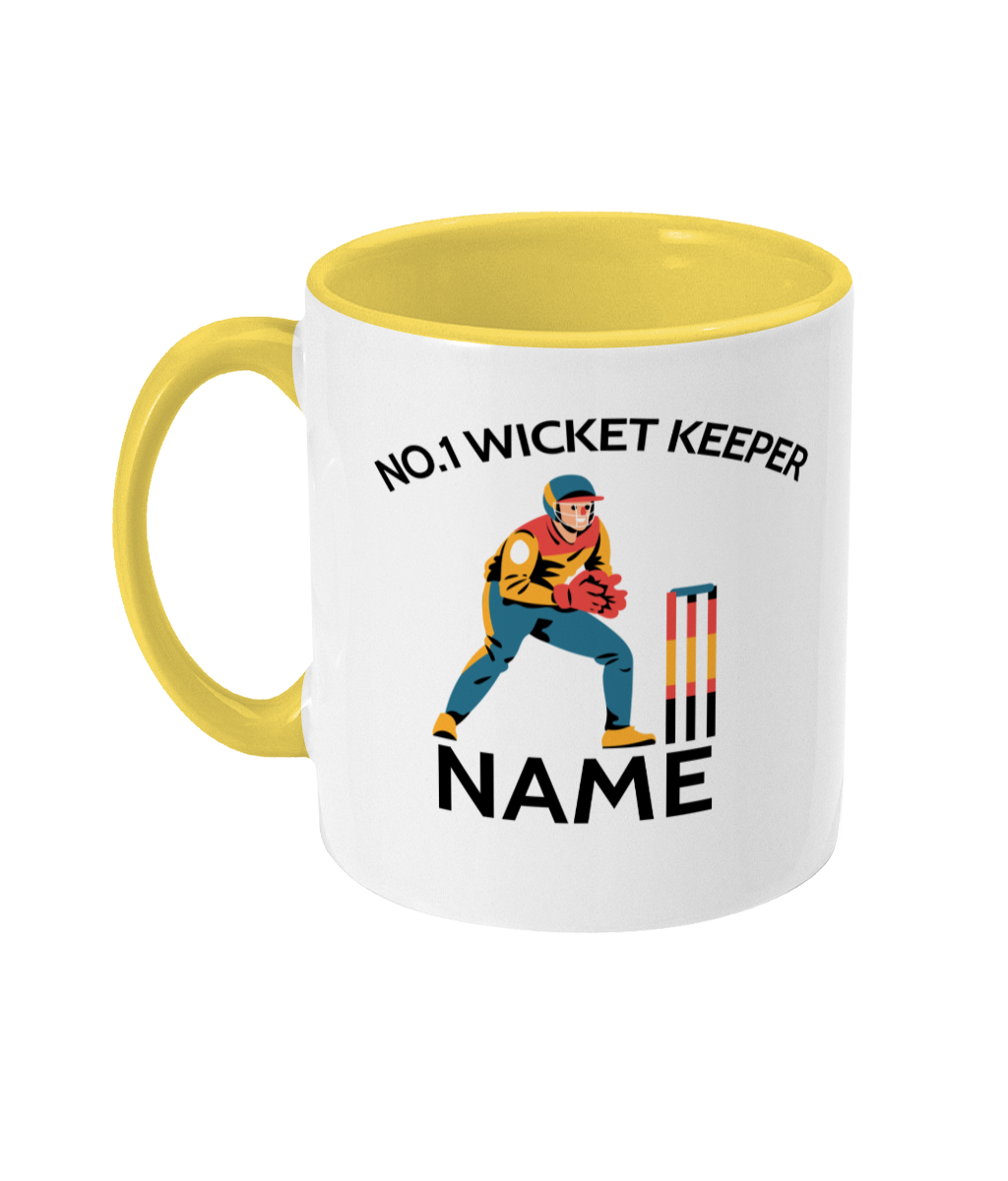 Personalised No.1 Wicket Keeper Mug