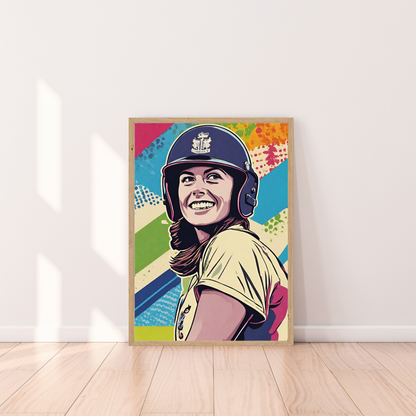 Tammy Beaumont | Pop Art Poster