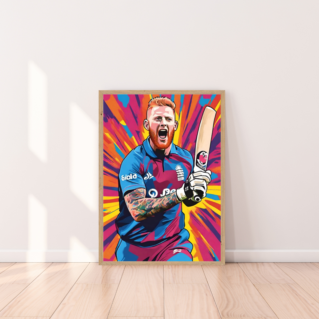 Ben Stokes | Pop Art Poster