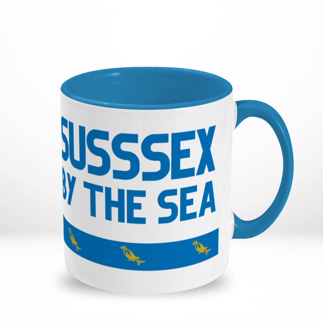 Sussex Stand or Fall Blue Mug