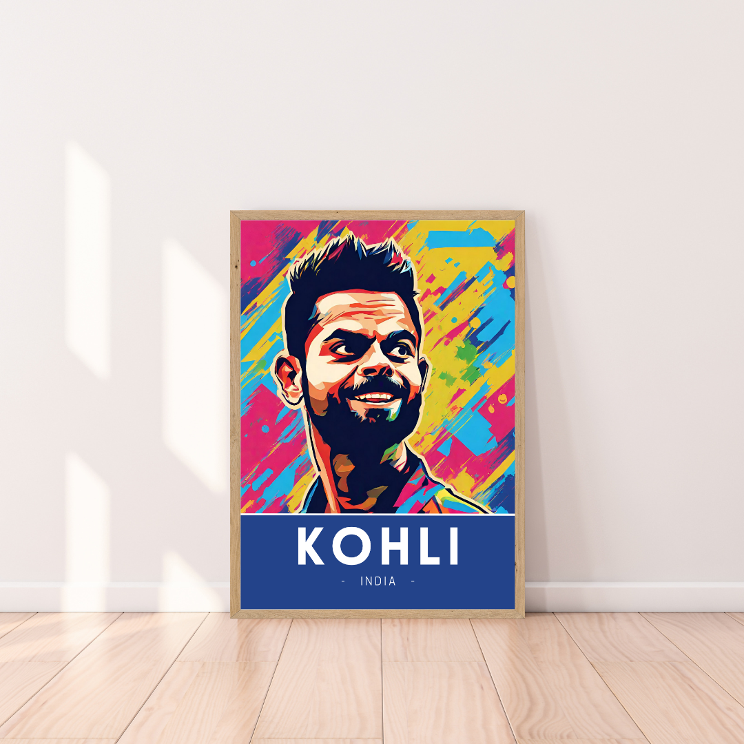 Virat Kohli | Pop Art Poster