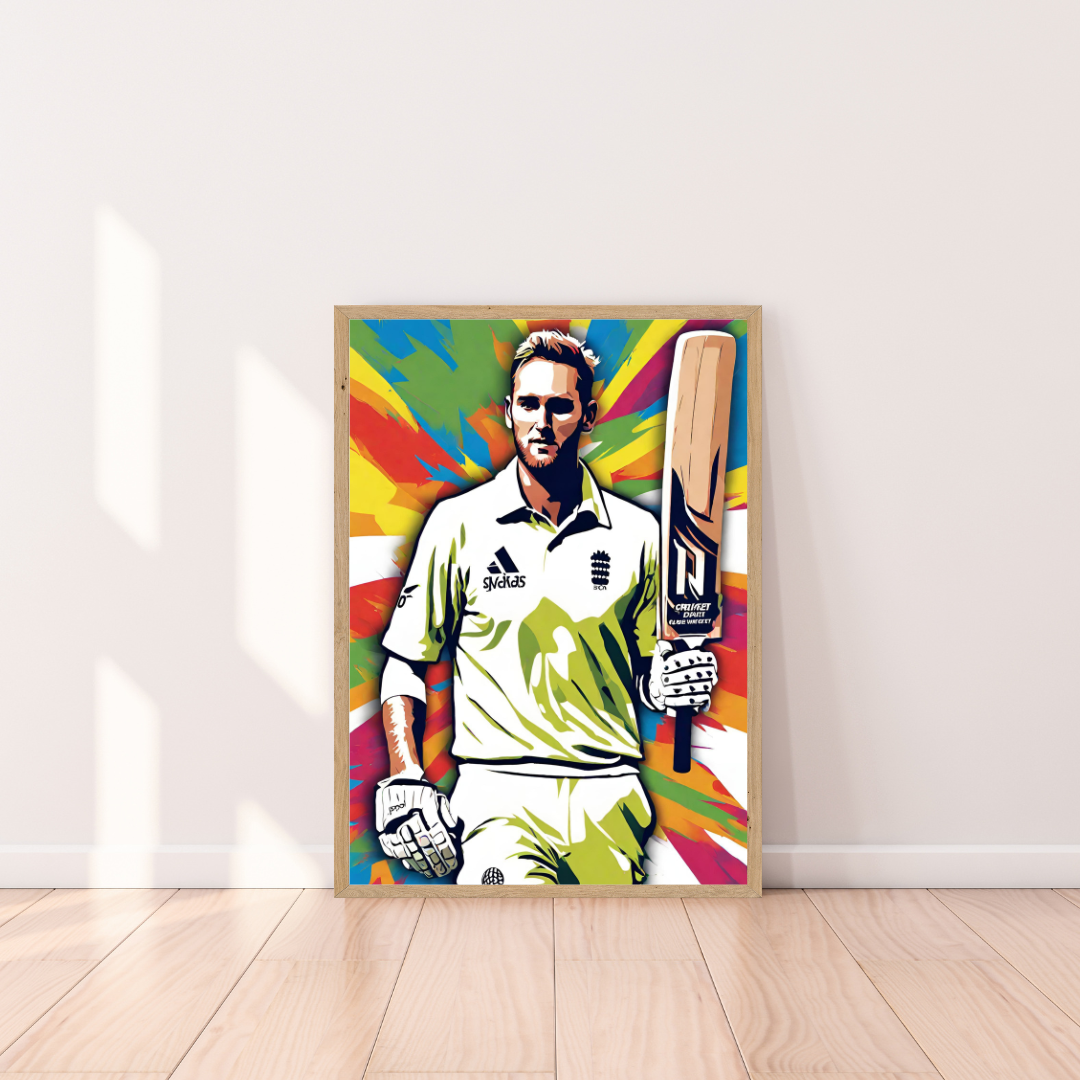 Stuart Broad | Pop Art Poster