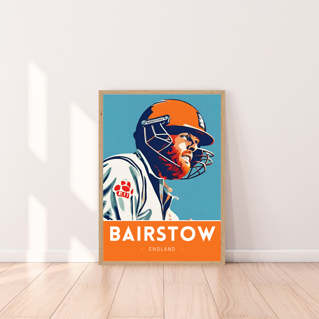 Jonny Bairstow | Pop Art Poster