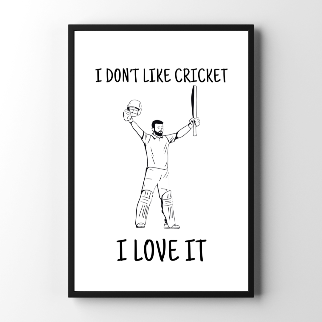 I Don't Like Cricket, I Love It | Batter Celebrating