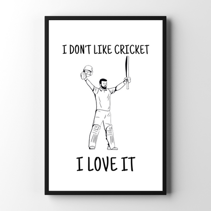 I Don't Like Cricket, I Love It | Batter Celebrating