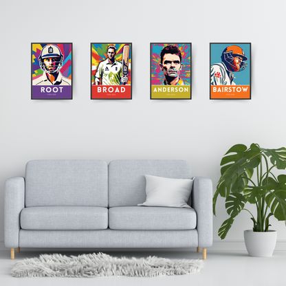 Jimmy Anderson | Pop Art Poster