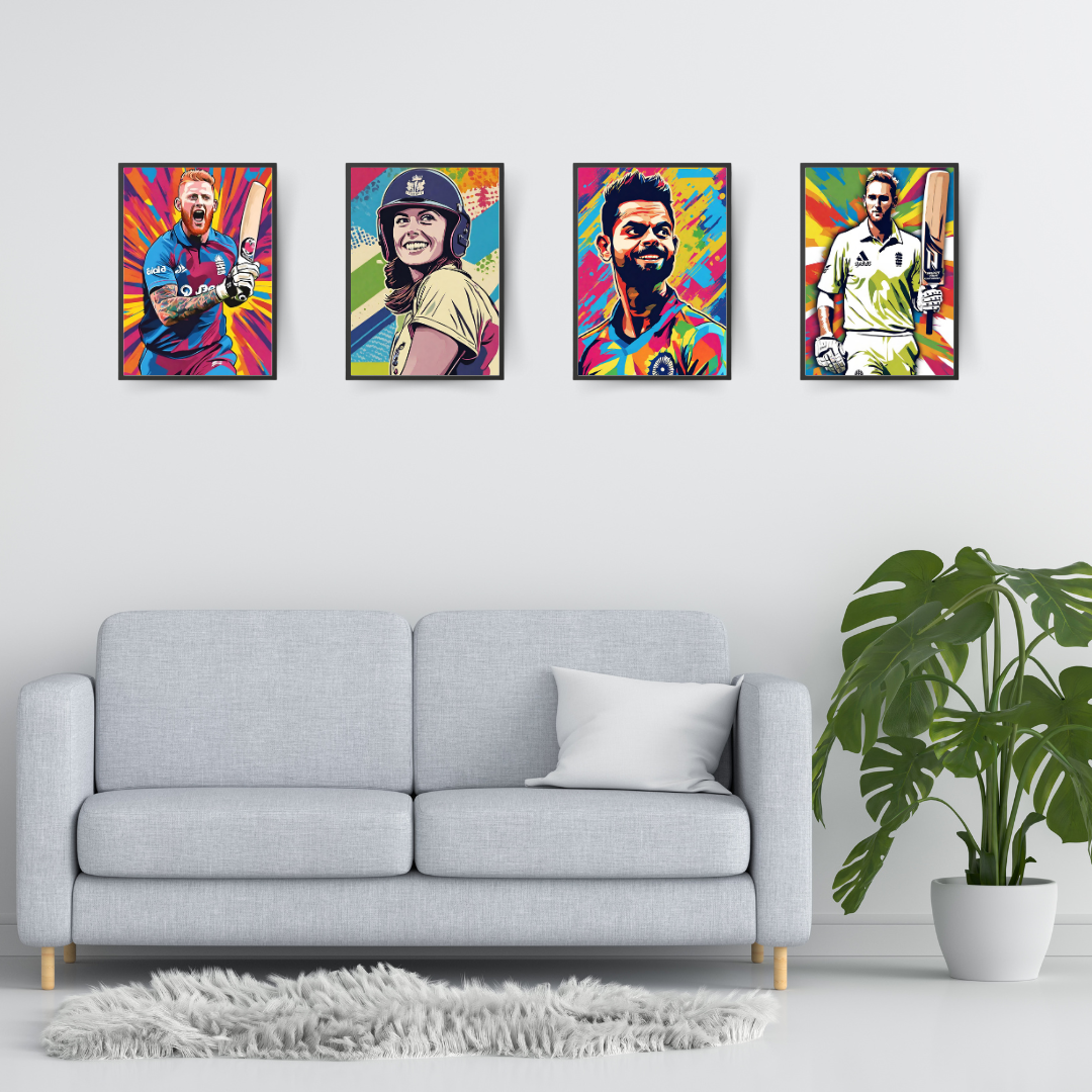 Virat Kohli | Pop Art Poster