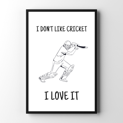 I Don't Like Cricket, I Love It | Batter Running