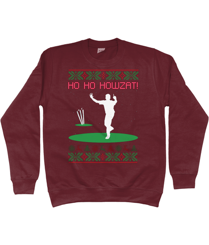 Ho Ho Howzat! Cricket Christmas Sweater | Adults | Unisex