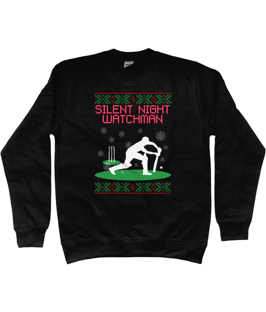 Silent Night Watchman Christmas Sweater | Kids (Ages 3-13)