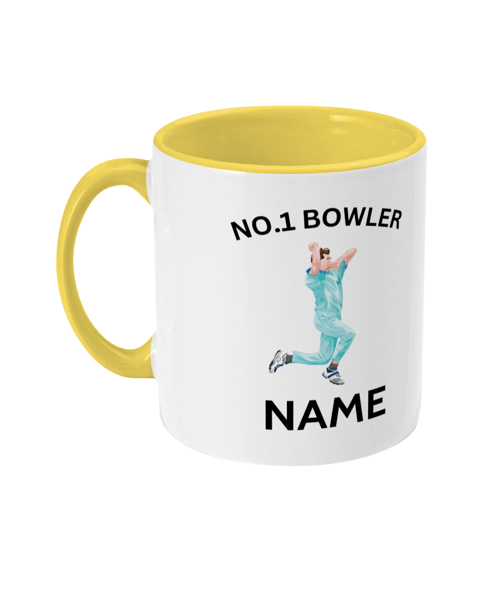 Personalised No.1 Bowler Mug