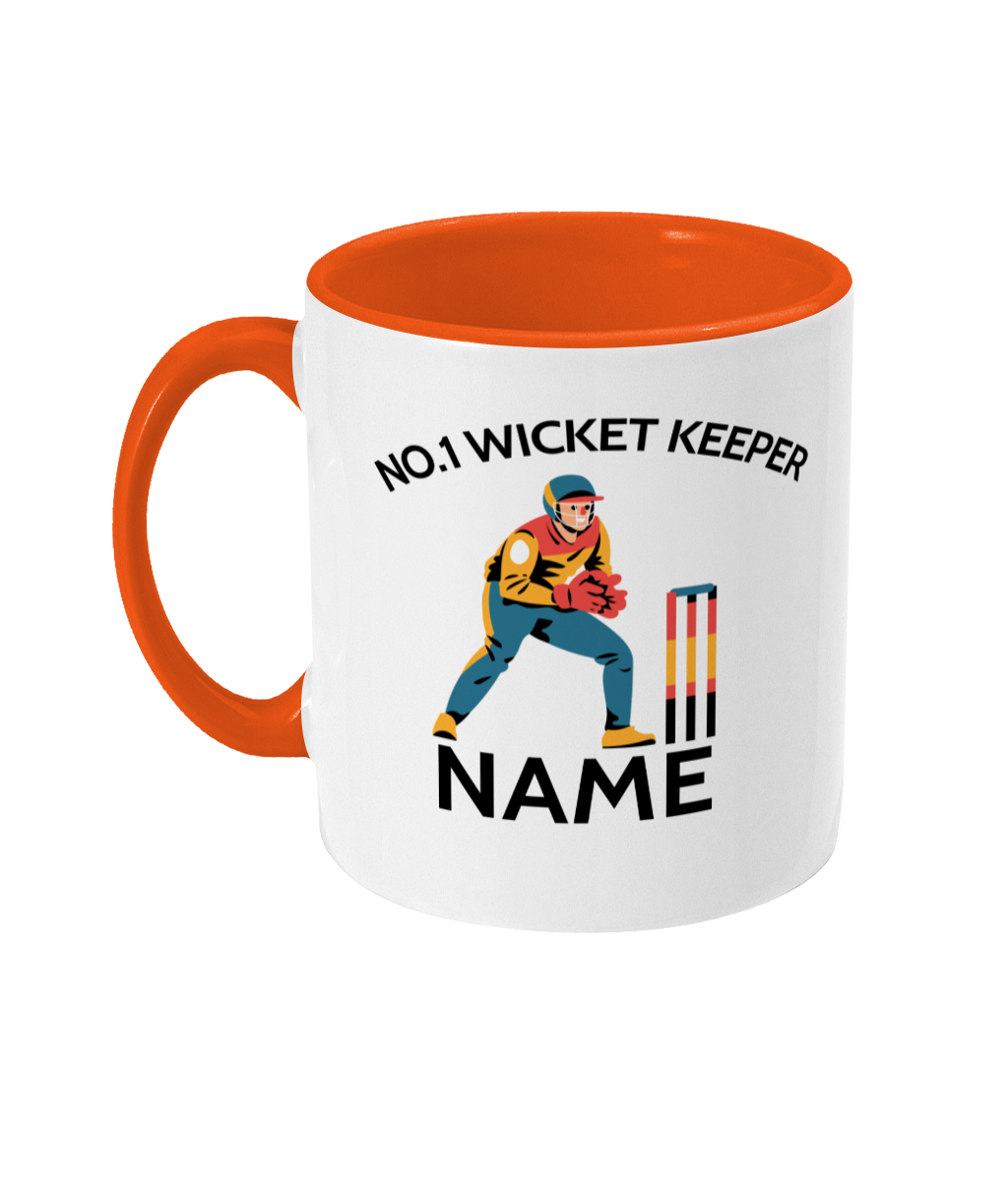 Personalised No.1 Wicket Keeper Mug