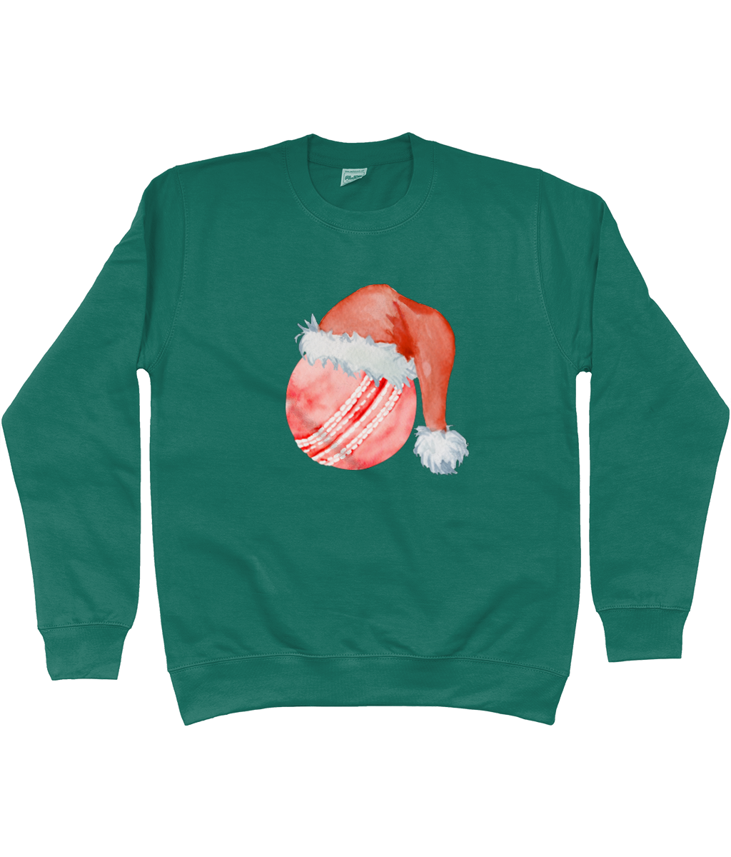 Cricket Ball Christmas Sweater | Kids (Ages 3-13)