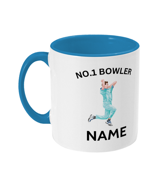 Personalised No.1 Bowler Mug