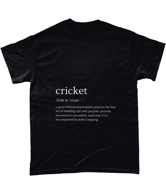 Cricket Definition Unisex T-Shirt