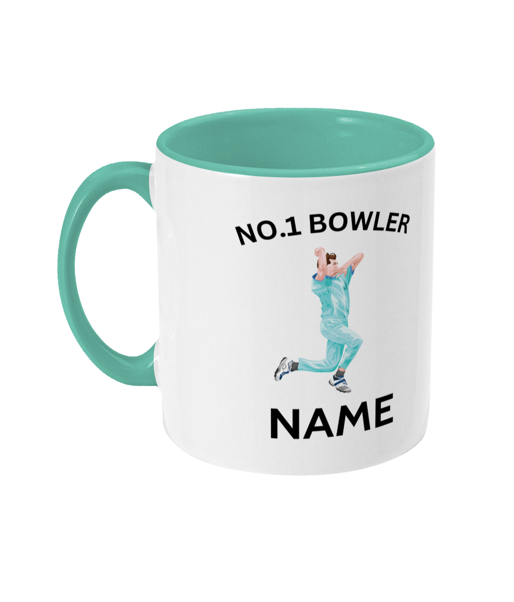 Personalised No.1 Bowler Mug