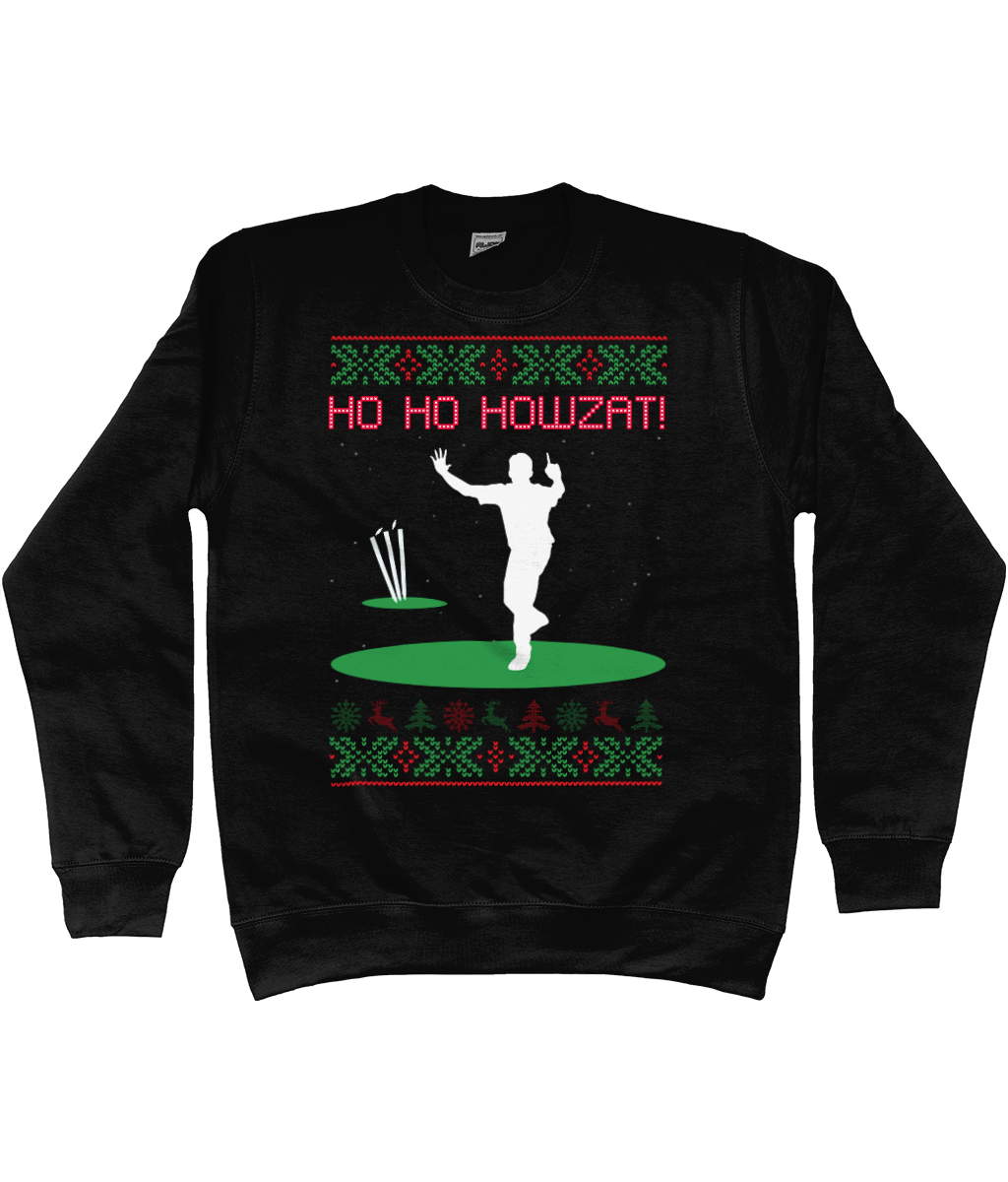 Ho Ho Howzat! Cricket Christmas Sweater | Adults | Unisex