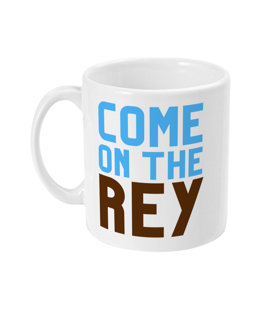 Surrey Cricket 'Come on the Rey' Mug