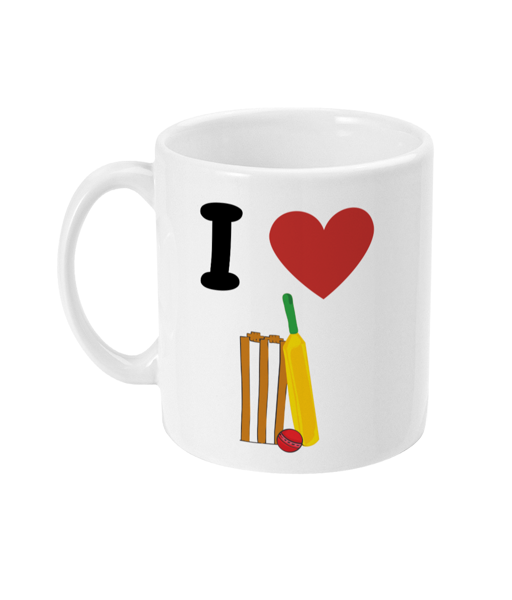 I Love Cricket Mug