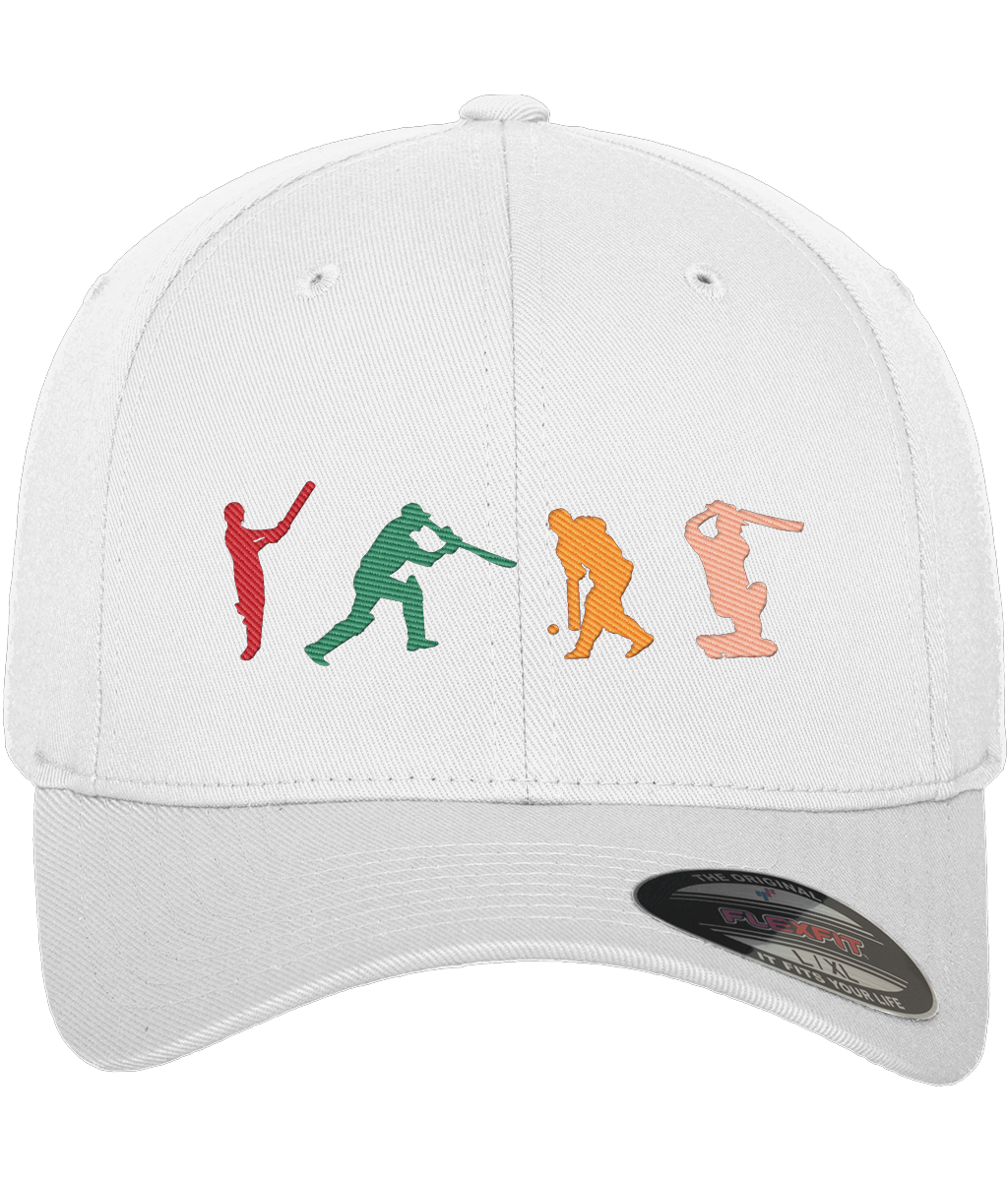 Cricket Batters Fitted Baseball Cap