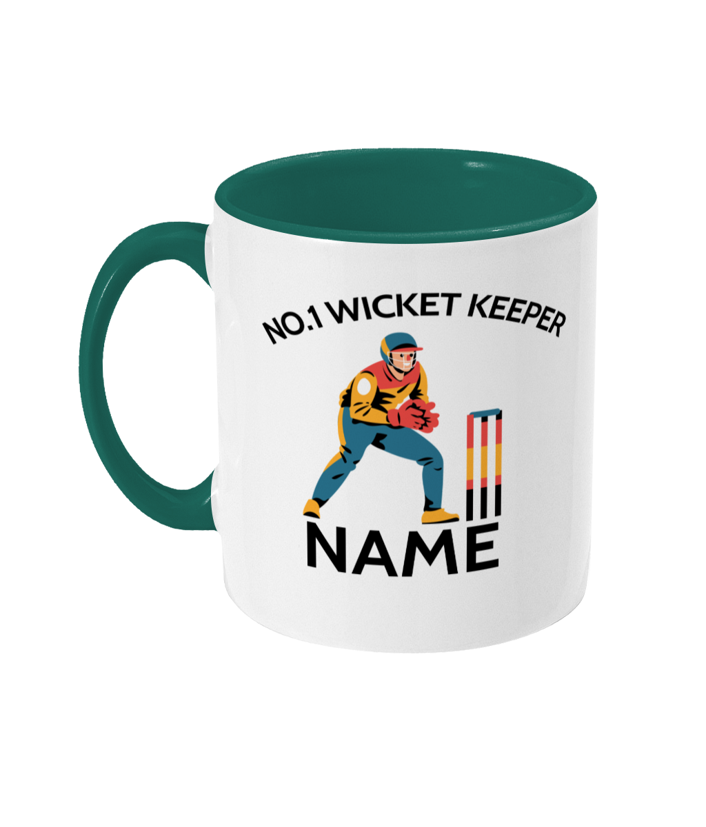 Personalised No.1 Wicket Keeper Mug