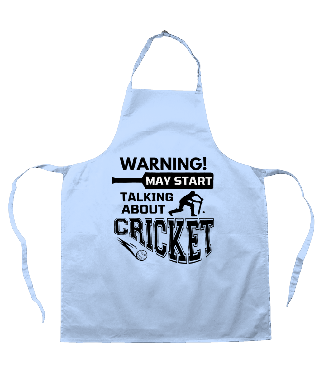 Warning! May Start Talking About Cricket | Cooking Apron