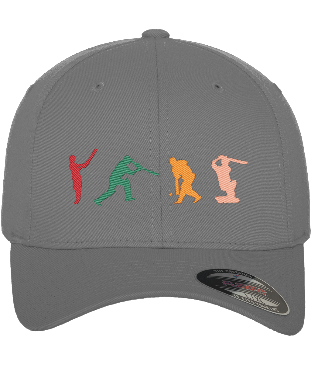 Cricket Batters Fitted Baseball Cap