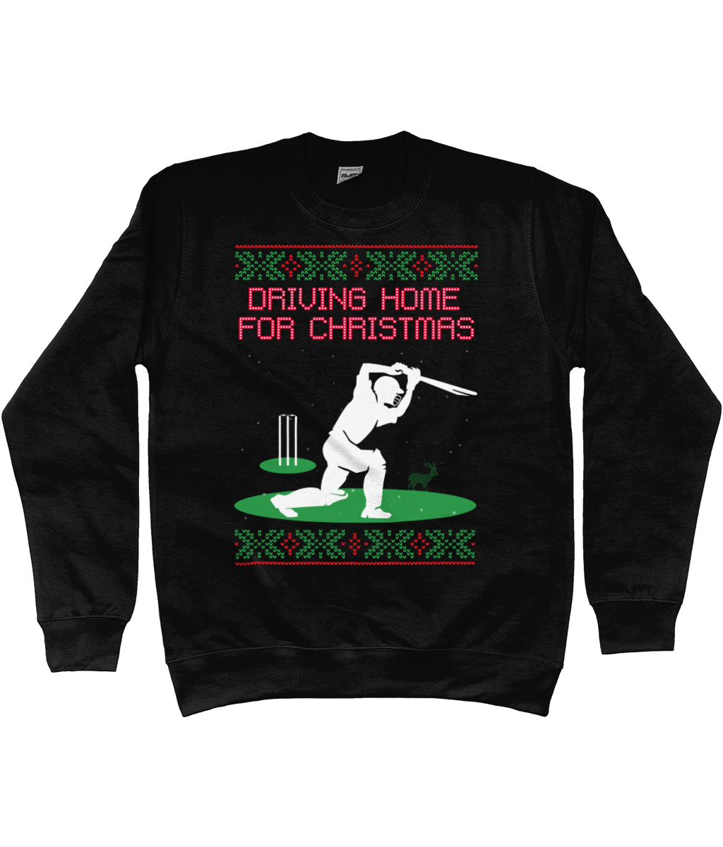 Driving Home for Christmas Cricket Christmas Sweater | Adults | Unisex