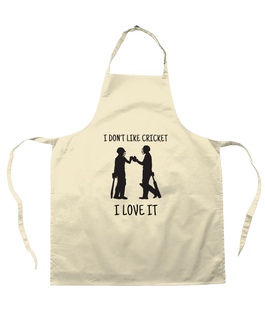 I Don't Like Cricket I Love It | Apron