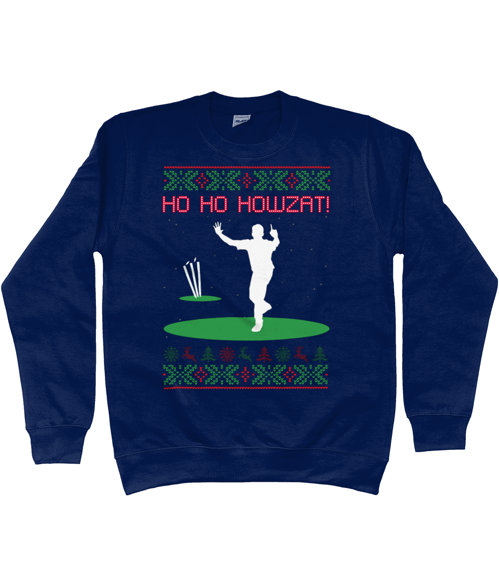 Ho Ho Howzat! Cricket Christmas Sweater | Adults | Unisex