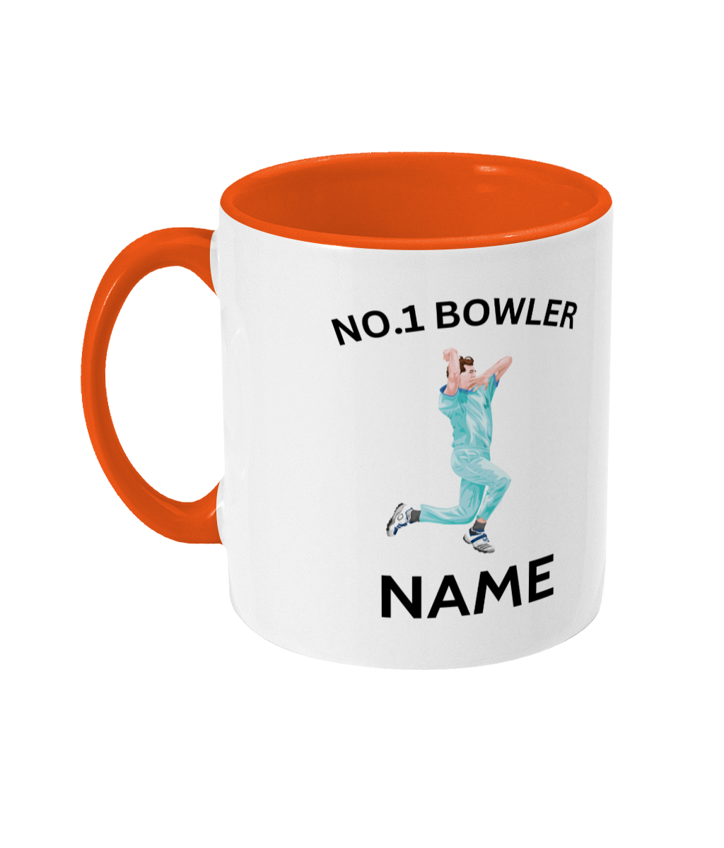 Personalised No.1 Bowler Mug