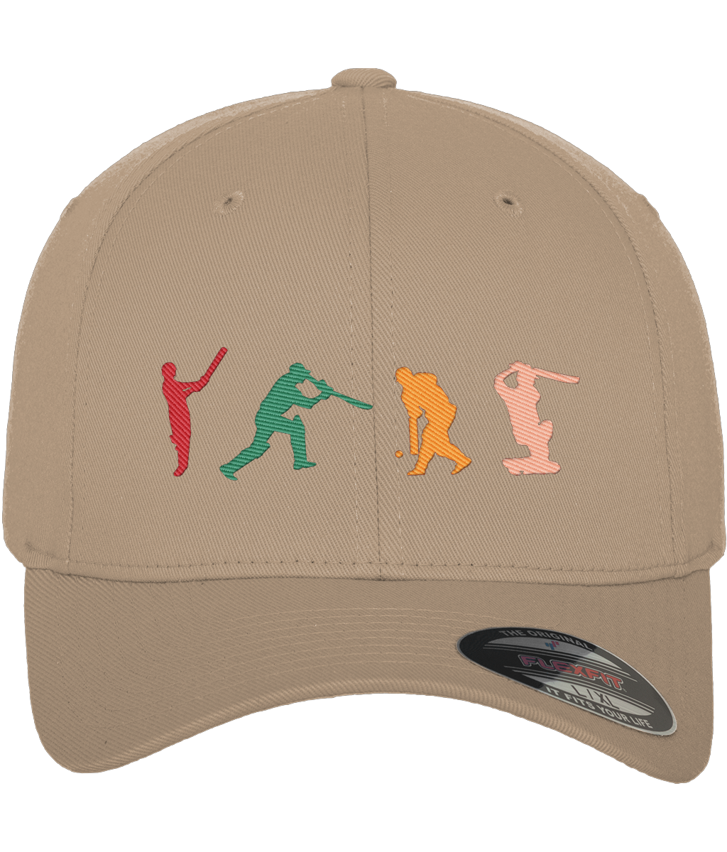 Cricket Batters Fitted Baseball Cap