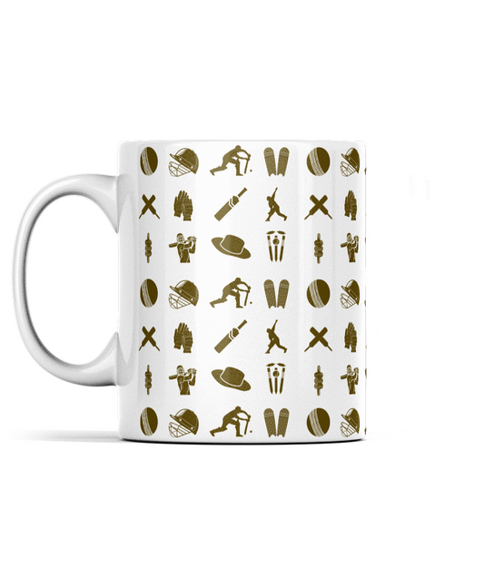 Cricket Retro Pattern | Mug